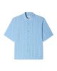 SANDRO SANDRO Loose-fit chain link print shirt - 5