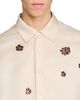 Sandro Sandro Loose Velvet Flowers Floral Shirt - 5