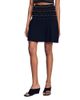 Sandro Sandro Loria Pleated Metallic Trim Skirt - 1