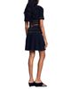 Sandro Sandro Loria Pleated Metallic Trim Skirt - 3