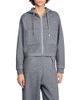 Sandro Sandro Luce Hooded Rhinestone Zip Cardigan - 1