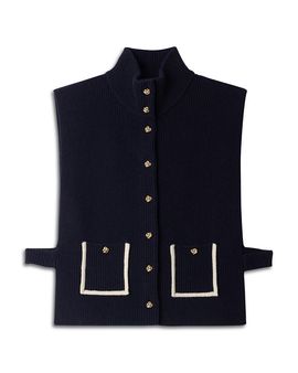 Sandro Sandro Lucy Wool & Cashmere Vest