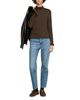 Sandro Sandro Lya Smocked Mock Neck Top - 2
