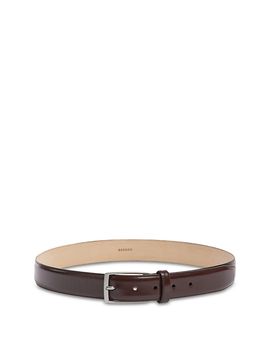 Sandro Sandro Men's Glazed Leather Belt