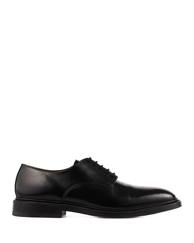 Sandro Sandro Men's Glazed Leather Derby Shoes