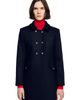 SANDRO SANDRO Mid-length Coat With Velvet Collar - 3