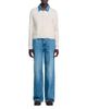 Sandro Sandro Miky Layered Look Denim Collar Cardigan - 5