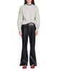 Sandro Sandro Mina Layered Crewneck Cotton Sweatshirt - 5