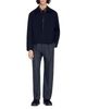Sandro Sandro Minimalist Zip Up Blouson Jacket - 2