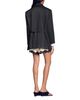 Sandro Sandro Mixed Material Satin Jacket - 3