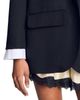 Sandro Sandro Mixed Material Satin Jacket - 4