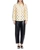 Sandro Sandro Openwork Rhinestone Shirt - 5