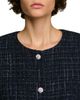 Sandro Sandro Ophelie Tweed Collarless Jacket - 5