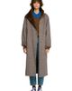 SANDRO SANDRO Oversized Check Coat - 1