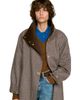 SANDRO SANDRO Oversized Check Coat - 4