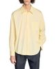 Sandro Sandro Oversized Fit Cotton Blend Pocket Shirt - 1