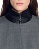 Sandro Sandro Oversized Leather Collar Jacket - 5