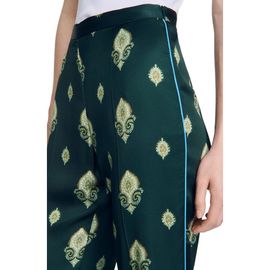 SANDRO SANDRO Paisley-print floaty trousers