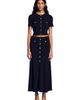 SANDRO SANDRO Pointelle knit midi skirt - 1