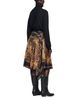 Sandro Sandro Portobello Asymmetrical Scarf Print Skirt - 3
