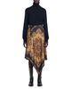 Sandro Sandro Portobello Asymmetrical Scarf Print Skirt - 5
