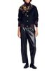 Sandro Sandro Preston Wool Contrast Trim Jacket - 2