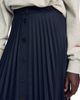Sandro Sandro Reine Pleated Button Front Skirt - 4
