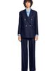 SANDRO SANDRO Rhinestone Wool Suit Jacket - 1