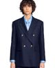 SANDRO SANDRO Rhinestone Wool Suit Jacket - 4