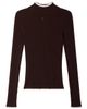 SANDRO SANDRO Ribbed Roll-neck Sweater - 5