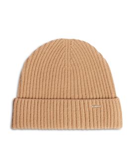 Sandro Sandro Ribbed Wool & Cashmere Beanie