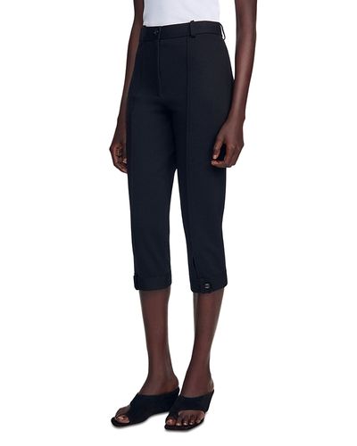Sandro Sandro Safran Slim Capri Pants
