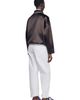 SANDRO SANDRO Satin-look Jacket With Polo Collar - 2