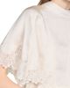 SANDRO SANDRO Satin cape-effect crop top - 4