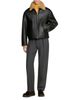 Sandro Sandro Shearling Leather Blouson Jacket - 2