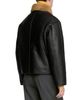 Sandro Sandro Shearling Leather Blouson Jacket - 4