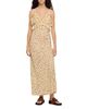 Sandro Sandro Soleane Flower Print Ruffle Maxi Dress - 1