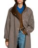 Sandro Sandro Spencer Wool Blend Check Coat - 2