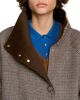 Sandro Sandro Spencer Wool Blend Check Coat - 3