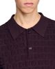 Sandro Sandro Sponge Terry Knit Polo Shirt - 5
