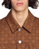 Sandro Sandro Square Cross Trucker Denim Jacket - 5