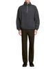 Sandro Sandro Stand Collar Half Zip Fleece Sweatshirt - 2