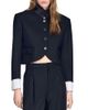 Sandro Sandro Stand Collar Short Jacket - 1