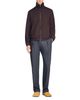 Sandro Sandro Stand Collar Wool Track Jacket - 3