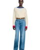 SANDRO SANDRO Straight jeans with leather belt - 1