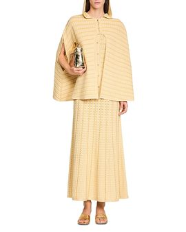 Sandro Sandro Strass Knit Cape