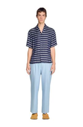 SANDRO SANDRO Striped boat neck shirt
