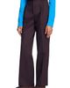 SANDRO SANDRO Striped straight-leg trousers - 1