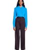 SANDRO SANDRO Striped straight-leg trousers - 3