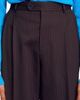 SANDRO SANDRO Striped straight-leg trousers - 4